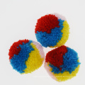5cm Colorful Knitted Yarn Pompom For hat
